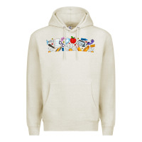 Oatmeal Heather Best Teacher Ever Premium Hoodie - CowhideDigitalArt