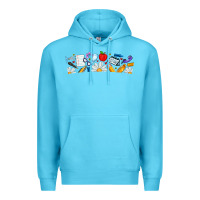 Ocean Blue Best Teacher Ever Premium Hoodie - CowhideDigitalArt