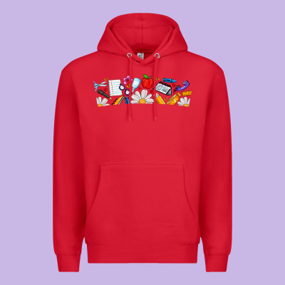 Best Teacher Ever Premium Hoodie Designed By Cowhidedigitalart