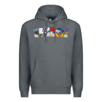 Rock Best Teacher Ever Premium Hoodie - CowhideDigitalArt