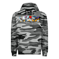 Slate Camo Best Teacher Ever Premium Hoodie - CowhideDigitalArt