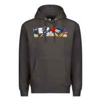 Smoke Best Teacher Ever Premium Hoodie - CowhideDigitalArt