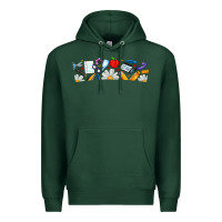 Sports Green Best Teacher Ever Premium Hoodie - CowhideDigitalArt