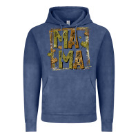 Vintage Denim mama fall Vintage Hoodie - CowhideDigitalArt