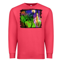 Cardinal halloween background Premium Sweatshirt - JahusDesignShop