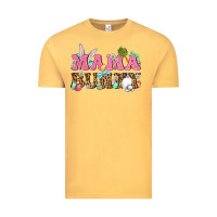 Vintage Mustard Western Mama Bunny Vintage Tee - BundleAndBundleShop