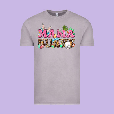 Western Mama Bunny Vintage Tee Designed By Bundleandbundleshop