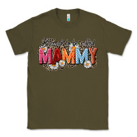 Army Green Blessed to be called mammy Classic Tee - CowGirlArtShop