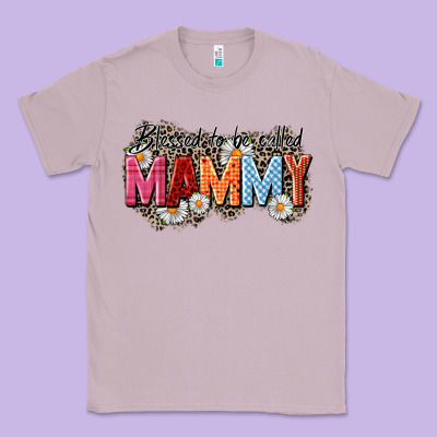 Blessed To Be Called Mammy Classic Tee Designed By Cowgirlartshop