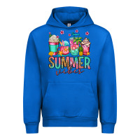 Cobalt summer vibes coffee cups Urban Hoodie - Jasminsmagicworld