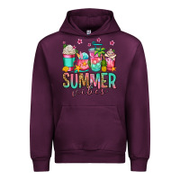 Mauve Wine summer vibes coffee cups Urban Hoodie - Jasminsmagicworld