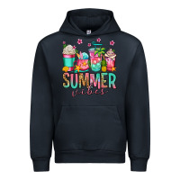 Navy summer vibes coffee cups Urban Hoodie - Jasminsmagicworld