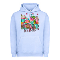 Pigment Grape Ice summer vibes coffee cups Urban Hoodie - Jasminsmagicworld