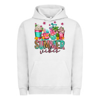 Pigment Lunar Rock summer vibes coffee cups Urban Hoodie - Jasminsmagicworld