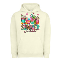Pigment Pistachio summer vibes coffee cups Urban Hoodie - Jasminsmagicworld