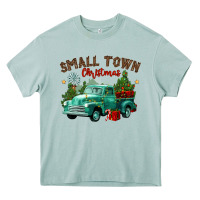 Arona small town christmas Heavy Core Tee - CowGirlArtShop
