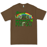 Cacao Blessed women are born in March Premium Tee - CowGirlArtShop