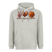 Moon Dust peace love basketball Heavyweight Hoodie - JahusDesignShop