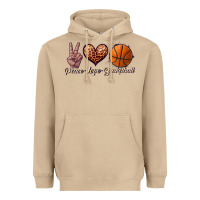 Mushroom peace love basketball Heavyweight Hoodie - JahusDesignShop