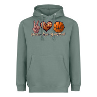 Sage peace love basketball Heavyweight Hoodie - JahusDesignShop