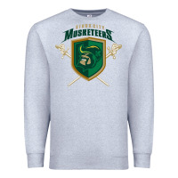 Heather Grey sioux city musketeers Premium Sweatshirt - DesigneFamous