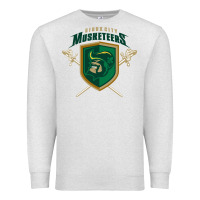 Oatmeal Heather sioux city musketeers Premium Sweatshirt - DesigneFamous