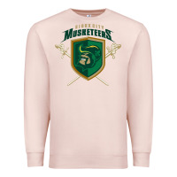 Pale Pink sioux city musketeers Premium Sweatshirt - DesigneFamous