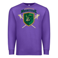 Purple sioux city musketeers Premium Sweatshirt - DesigneFamous