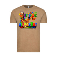 Vintage Coffee it's ok to be different autism awareness Vintage Tee - FaDigitalArtStudio