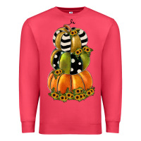 Cardinal pumpkin polka dot, sunflower Premium Sweatshirt - JahusDesignShop