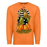 Carrot pumpkin polka dot, sunflower Premium Sweatshirt - JahusDesignShop