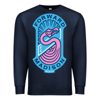 Navy madison fc art Premium Sweatshirt - DesigneFamous