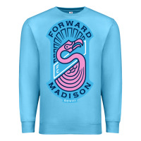 Ocean Blue madison fc art Premium Sweatshirt - DesigneFamous