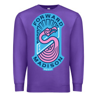 Purple madison fc art Premium Sweatshirt - DesigneFamous