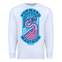 White madison fc art Premium Sweatshirt - DesigneFamous