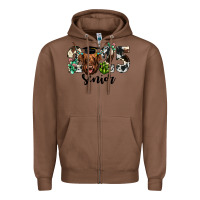 Chestnut cow 2025 senior Zipper Hoodie - JahusDesignShop