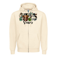 Sandshell cow 2025 senior Zipper Hoodie - JahusDesignShop