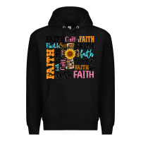 Black faith cross Premium Hoodie - Artiststas