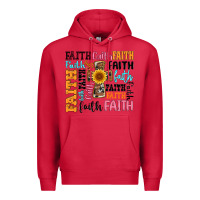 Cardinal faith cross Premium Hoodie - Artiststas
