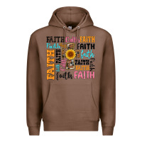 Chestnut faith cross Premium Hoodie - Artiststas