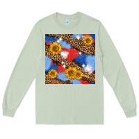 Matcha western 4th of july seamless pattern Long Sleeve Tee - BundleAndBundleShop