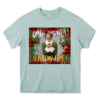 Arona omg santa i know him elf Heavy Core Tee - CowGirlArtShop