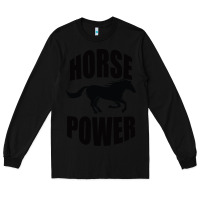Black Horse Power Long Sleeve Tee - Bettercallsaul