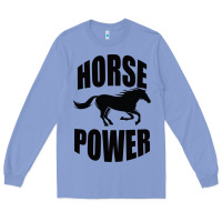 Colony Blue Horse Power Long Sleeve Tee - Bettercallsaul
