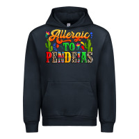 Navy Allergic to pendejas Urban Hoodie - RanaPortraitStore