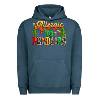 Pigment Midnight Navy Allergic to pendejas Urban Hoodie - RanaPortraitStore