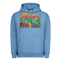 Pigment Pebble Blue Allergic to pendejas Urban Hoodie - RanaPortraitStore