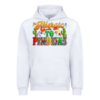 White Allergic to pendejas Urban Hoodie - RanaPortraitStore
