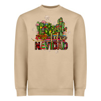 Mushroom feliz navidad cactus Heavyweight Sweatshirt - JahusDesignShop