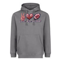 Storm peace love football Heavyweight Hoodie - JahusDesignShop